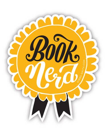 Book Nerd Sticker
