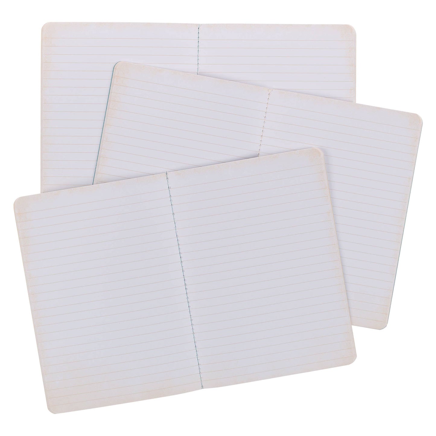 Notebook Set 3pc Blue/Green, Blue Jer. 17:7, Cream