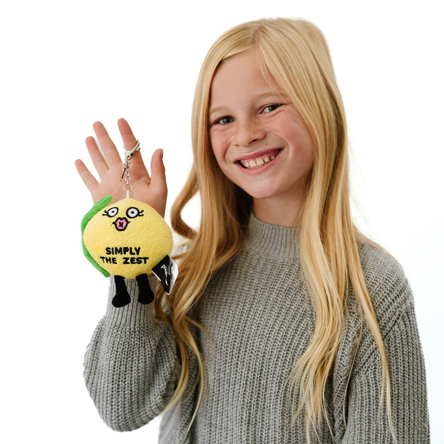 Simply The Zest Funny Plush Bag Charm Soft Toy Cute Gift