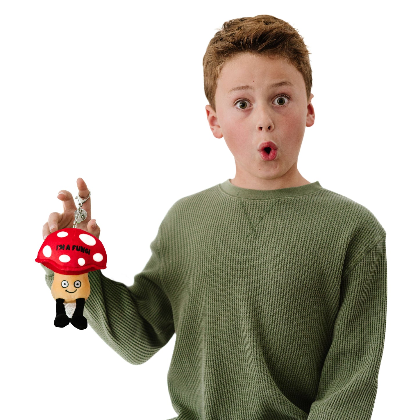 Funny Plush Mushroom Bag Charm Soft Toy Cute Gift Stuffed