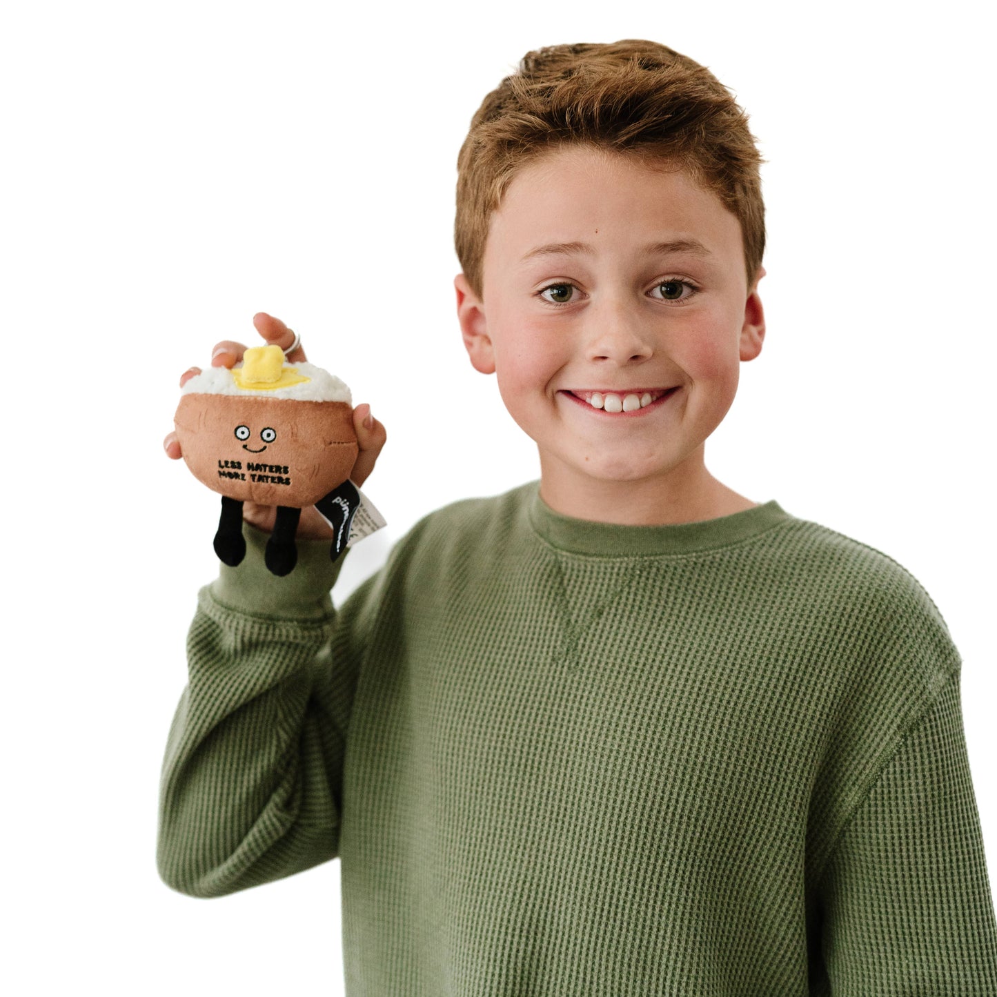 Potato Cute Haters Bag Charm Plush Soft Toy Funny Gift