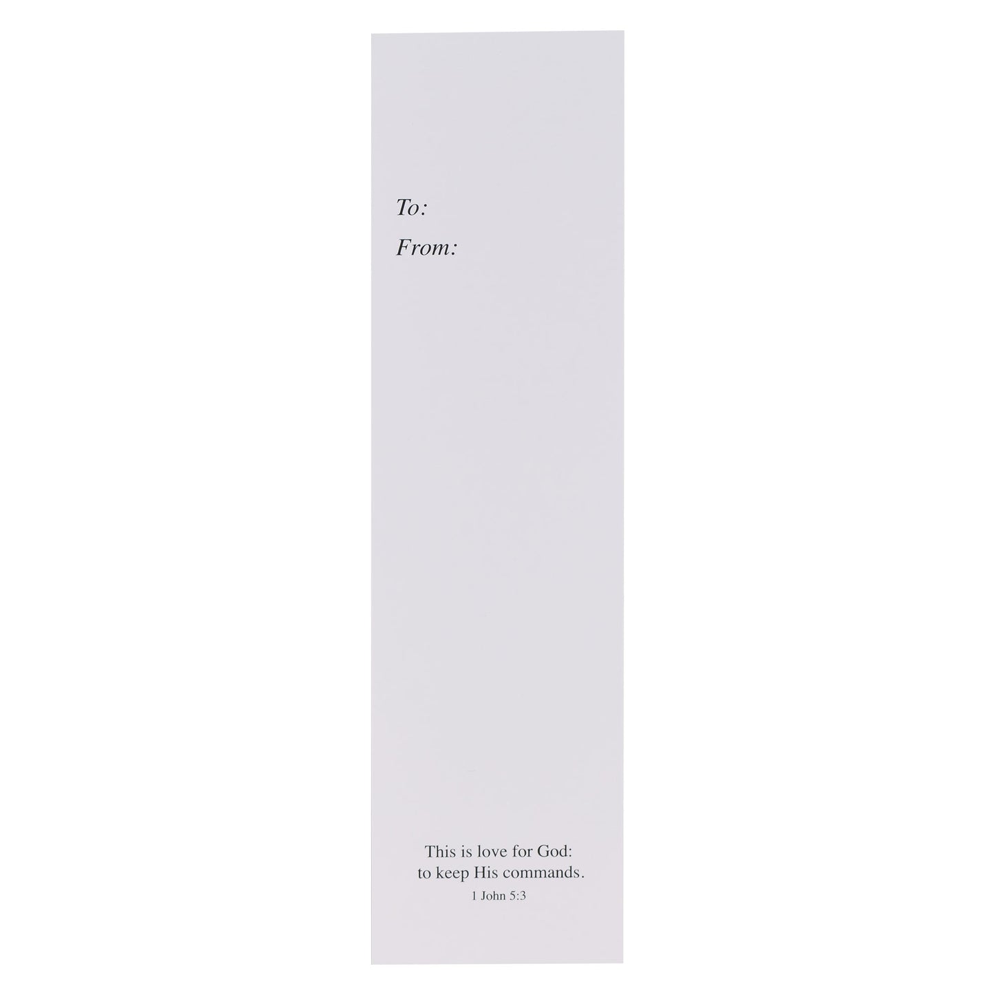 Bookmark Pack Books The 10 Commandments Ex. 20:1-17