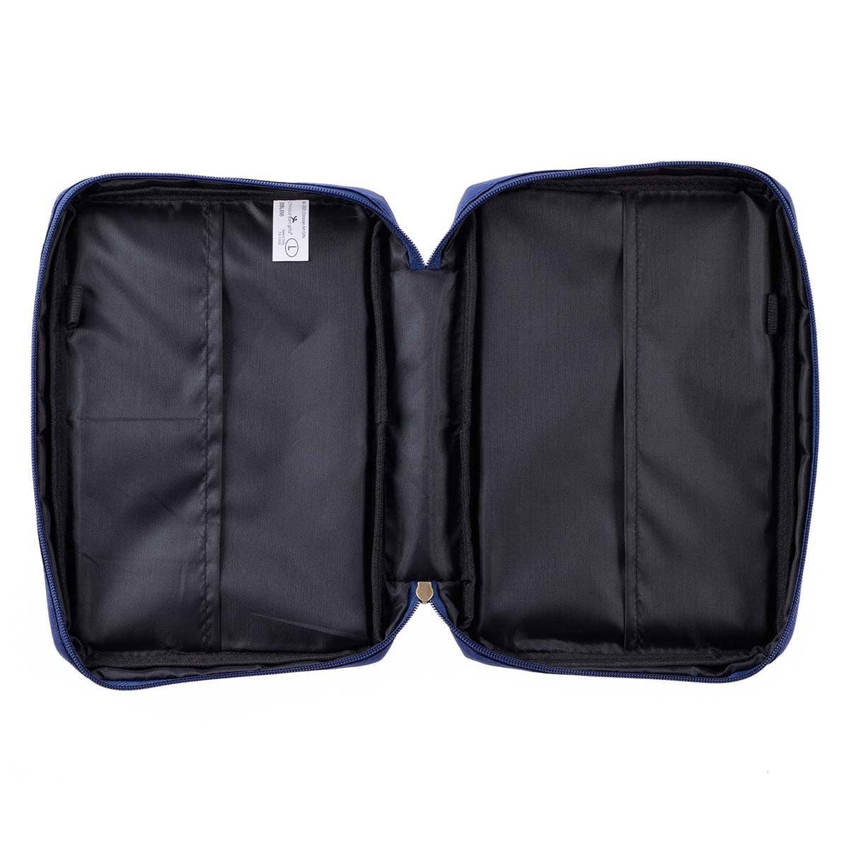 Bible Cover Value Navy/Floral Printed Everything Beautiful