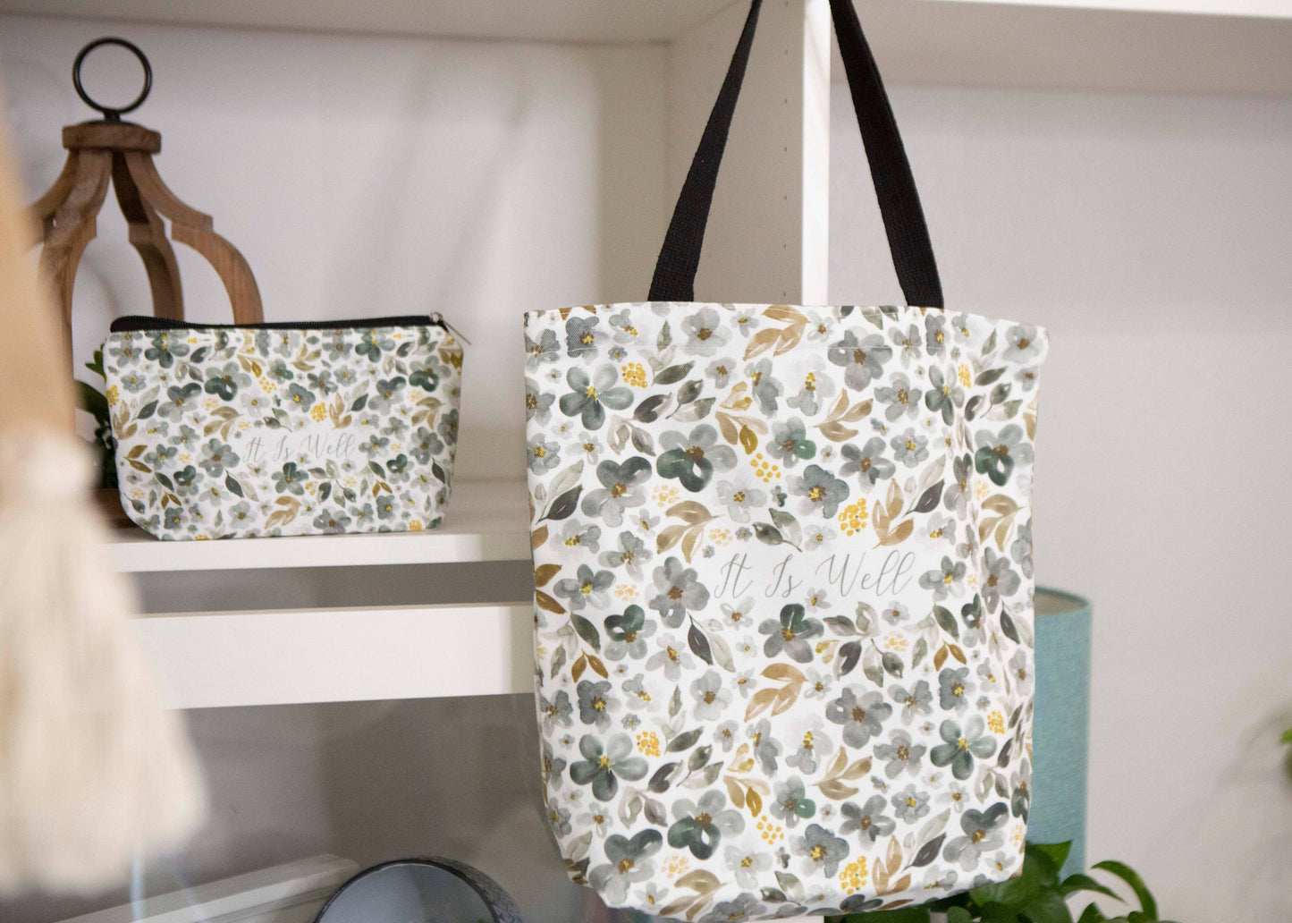 It Is Well Tote Bag for Bible | Bible Tote Bags