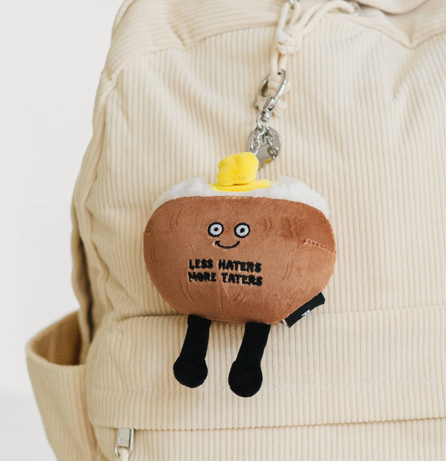 Potato Cute Haters Bag Charm Plush  Soft Toy Funny Gift