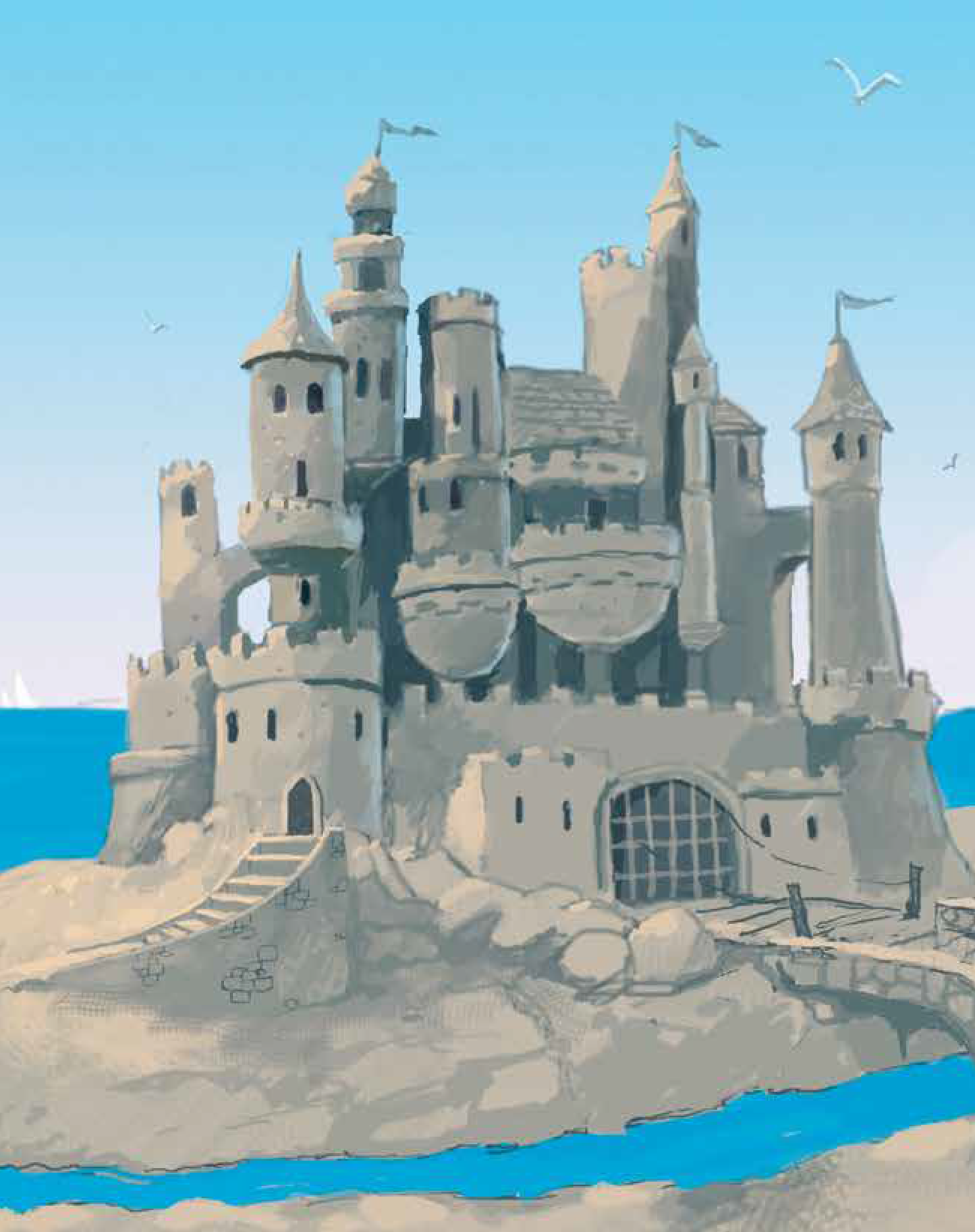 Sand Castle, Children's Book