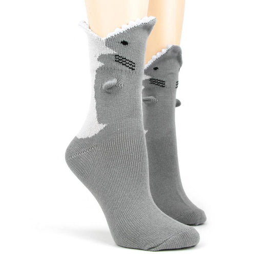 Great White 3-D Sock