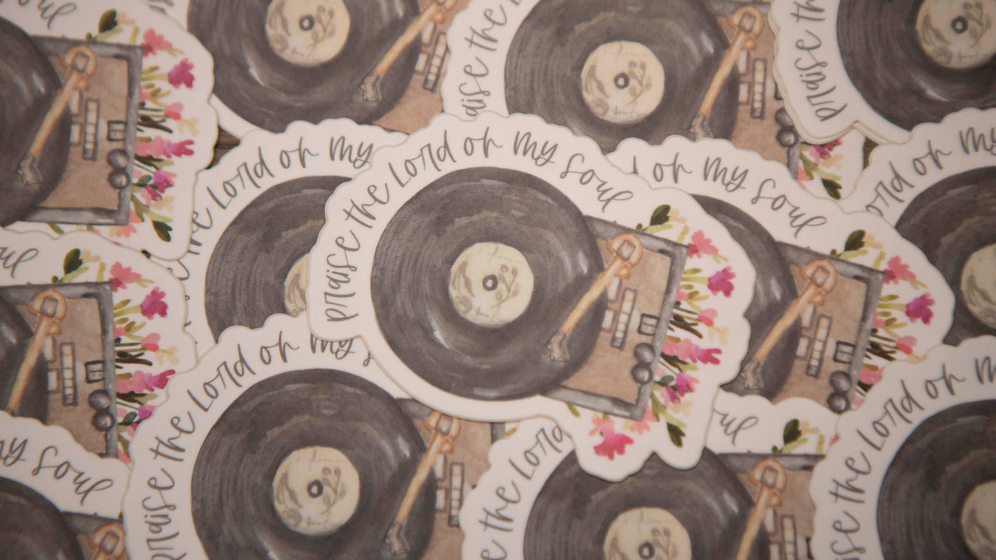 Praise the Lord O My Soul Sticker