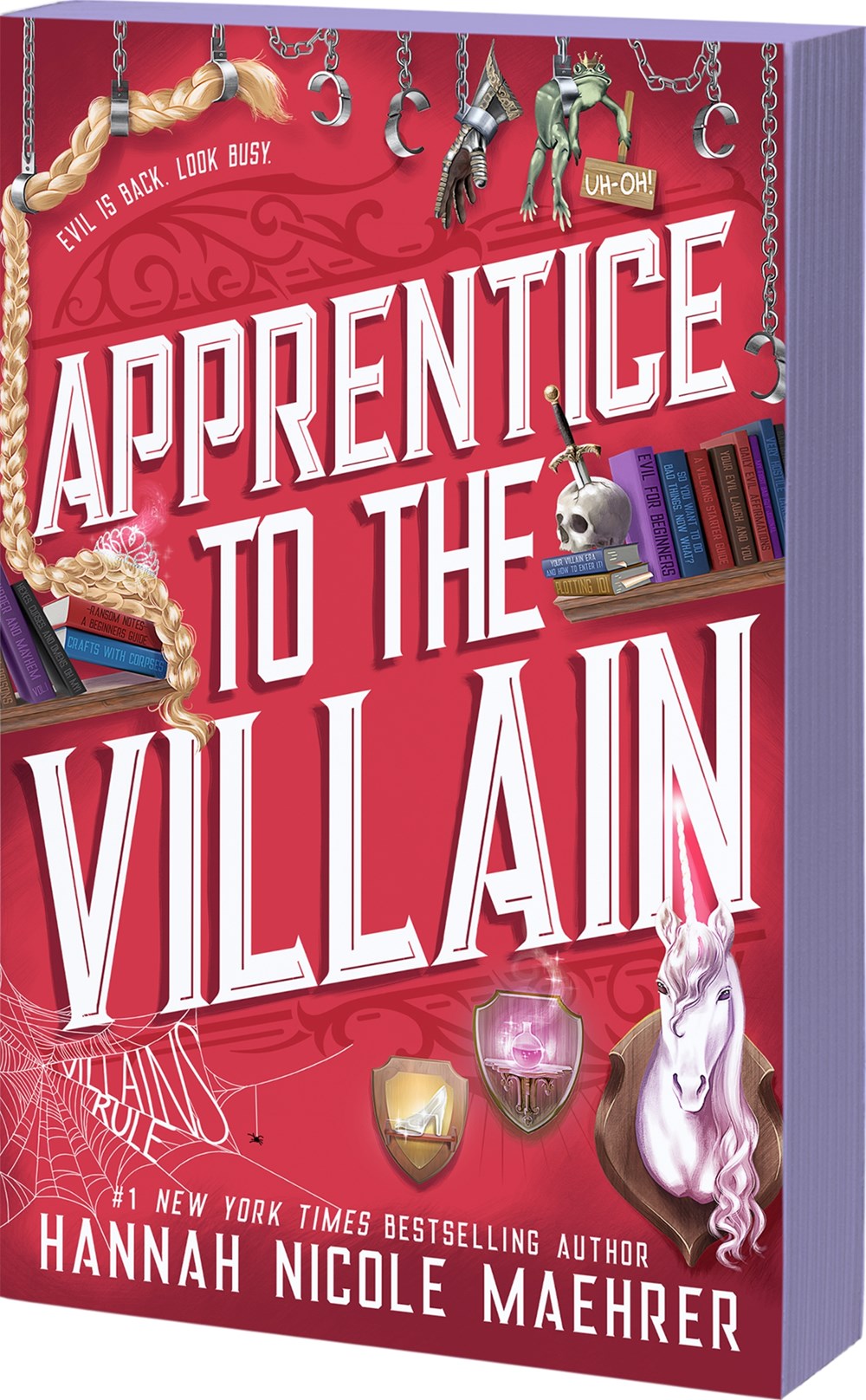 Apprentice to the Villain (Assistant and the Villain, #2) | Hannah Nicole Maehrer | Pre-order