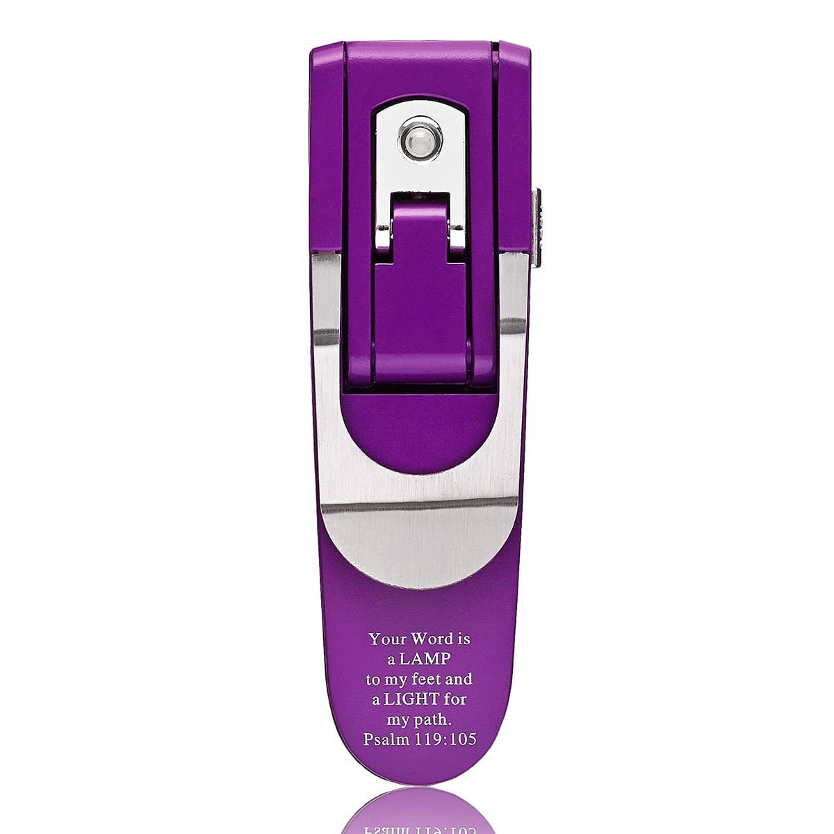 Book Light Purple Your Word is a Lamp Ps. 119:105