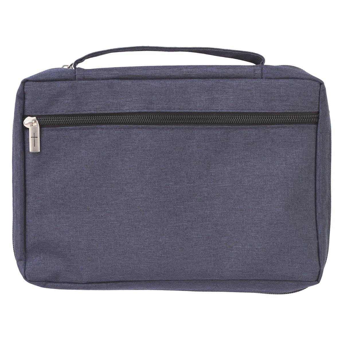 Bible Cover Value Blue Floral Printed Be Still Ps. 46:10