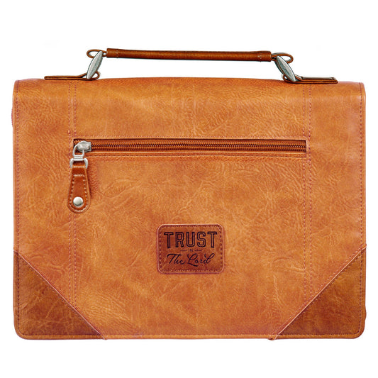 Bible Cover Classic Two-tone Trust in the Lord Prov. 3:5