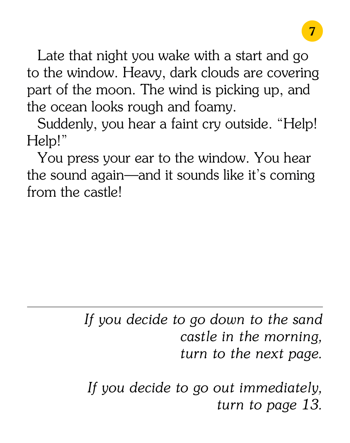 Sand Castle, Children's Book