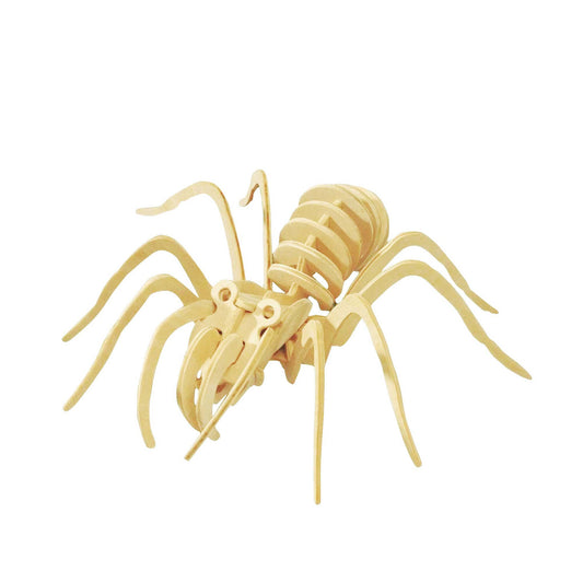 3D Wooden Puzzle: Spider