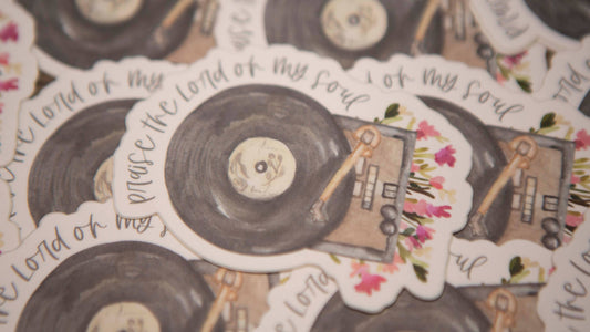 Praise the Lord O My Soul Sticker