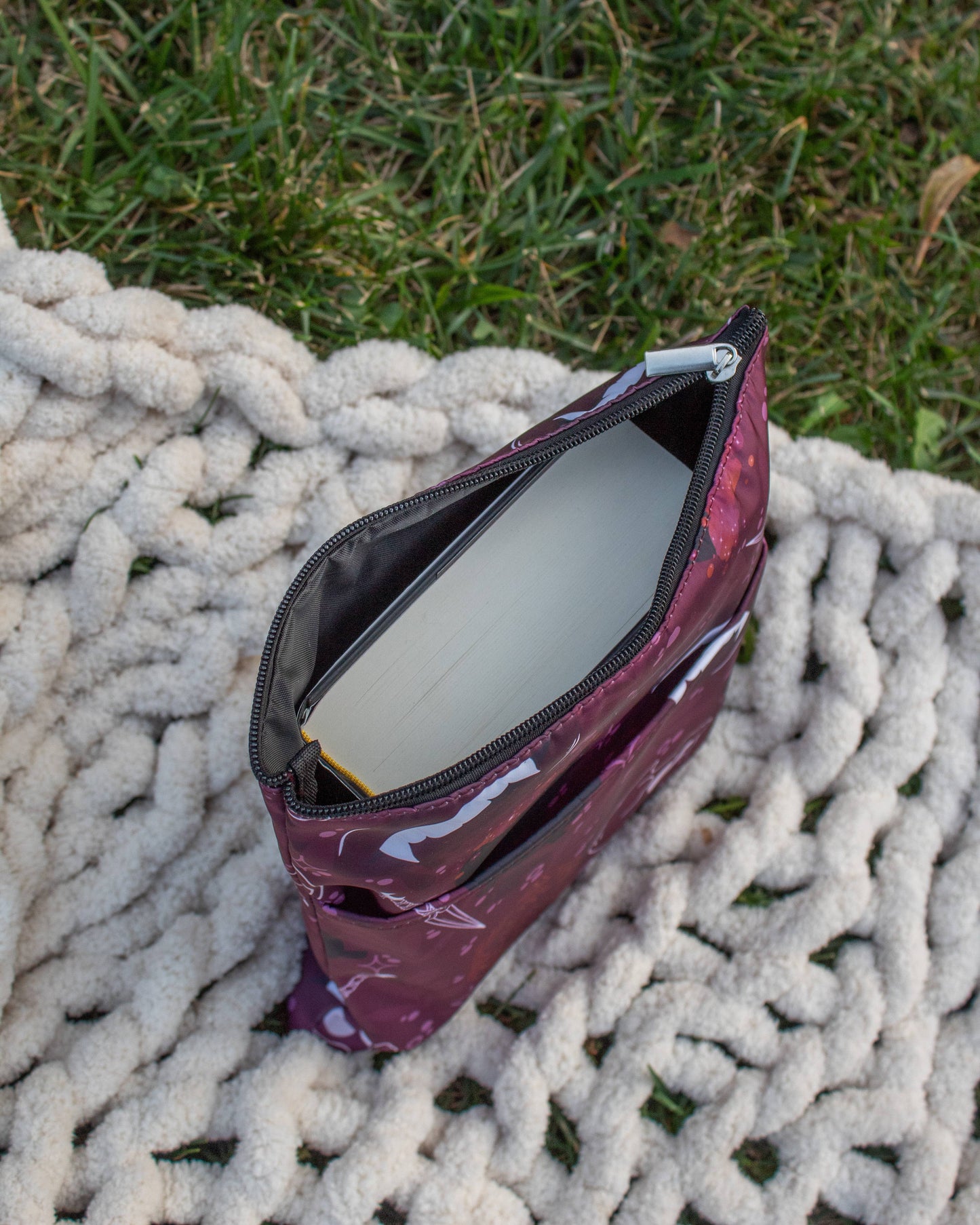 Book / Tablet Sleeve | Maroon Magic