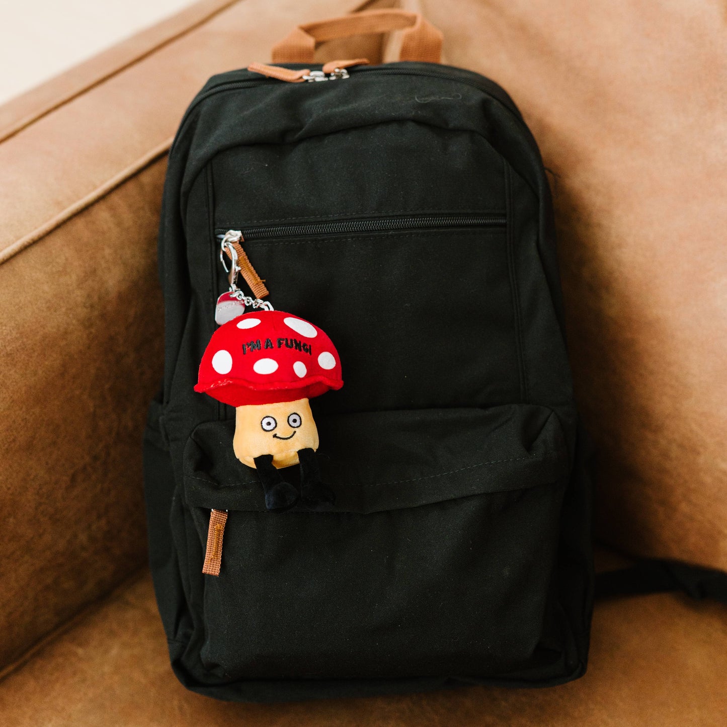 Funny Plush Mushroom Bag Charm  Soft Toy Cute Gift Stuffed