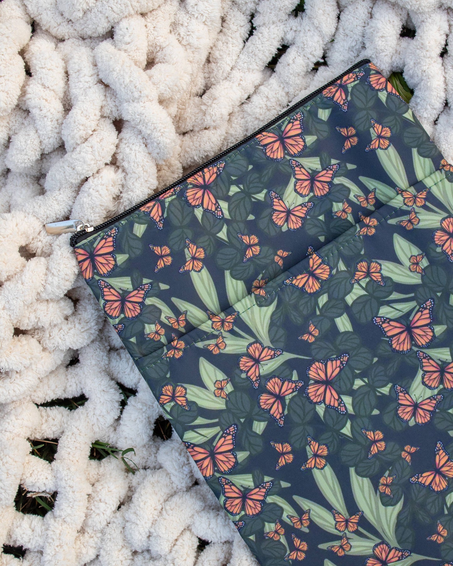 Book / Tablet Sleeve | Butterfly Garden