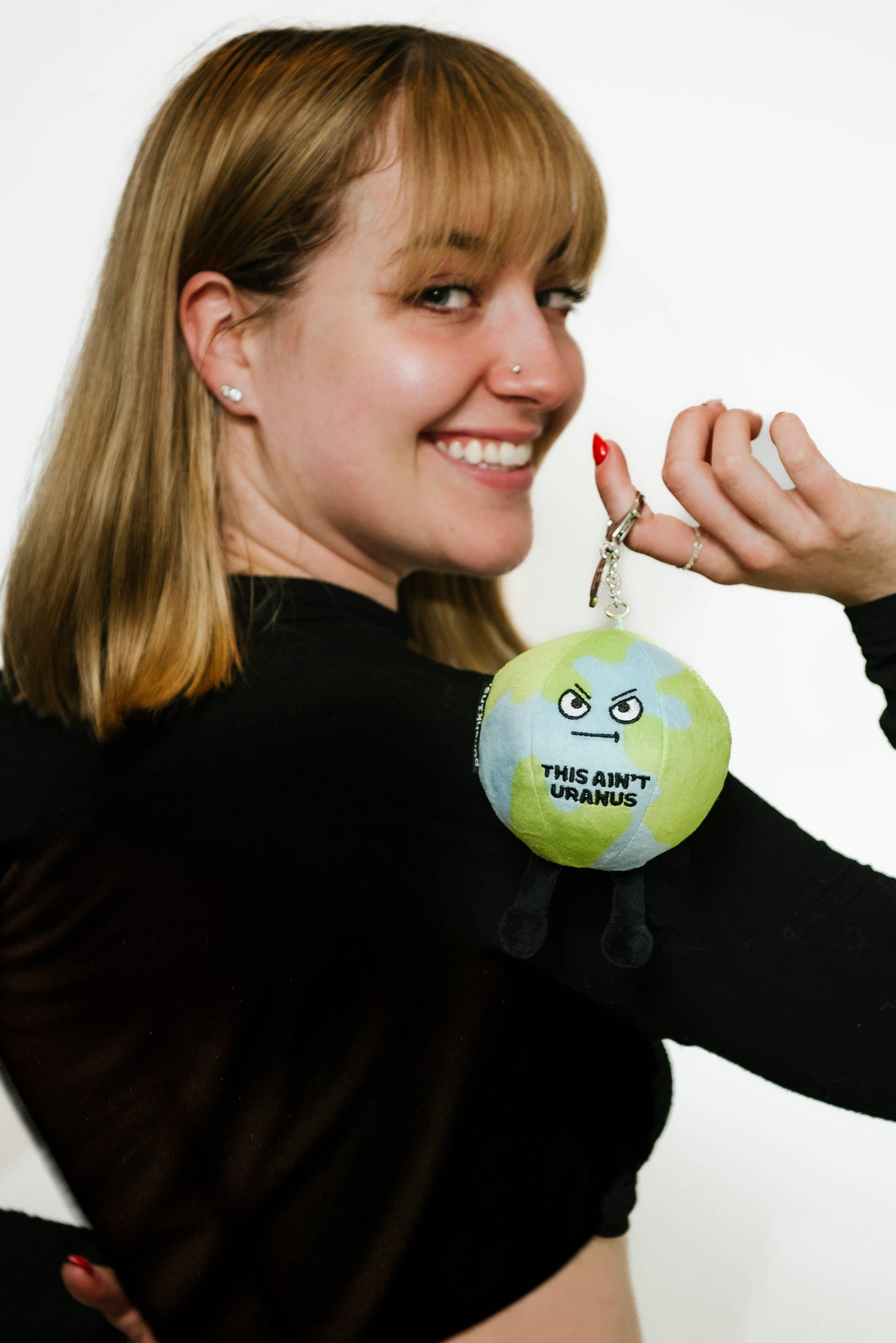 Earth Plush Bag Charm  This Ain'T Uranus  Soft Toy Funny