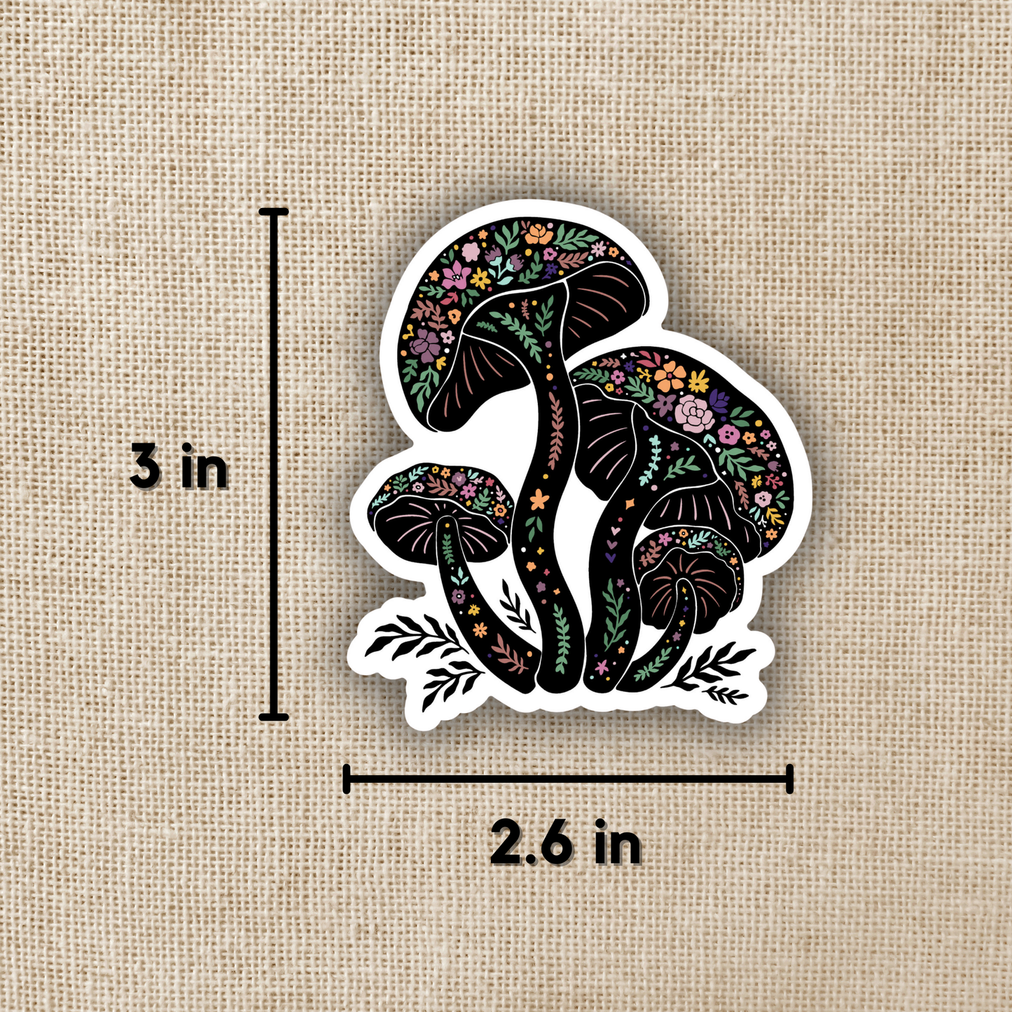 Magic Boho Mushrooms Jewel Tones