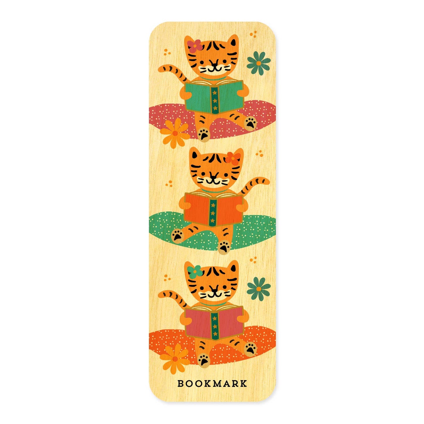 Tiger Tales Bookmark Birthday Card
