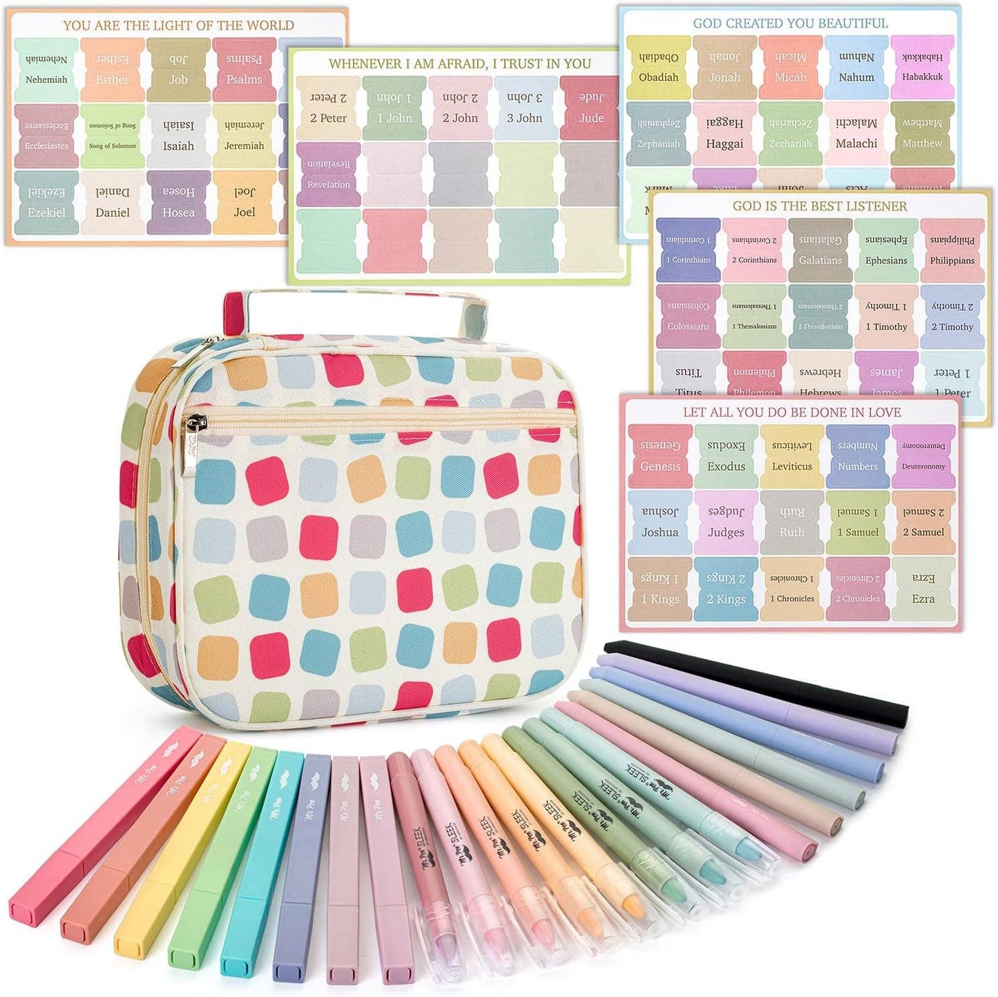 Mr. Pen Bible Journaling Kit and Case