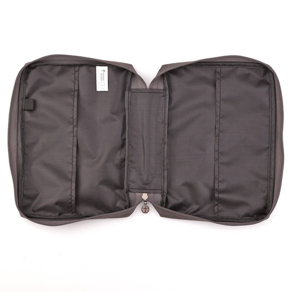 Bible Cover Value Gray/Tree Printed God's Love Eph. 3:17