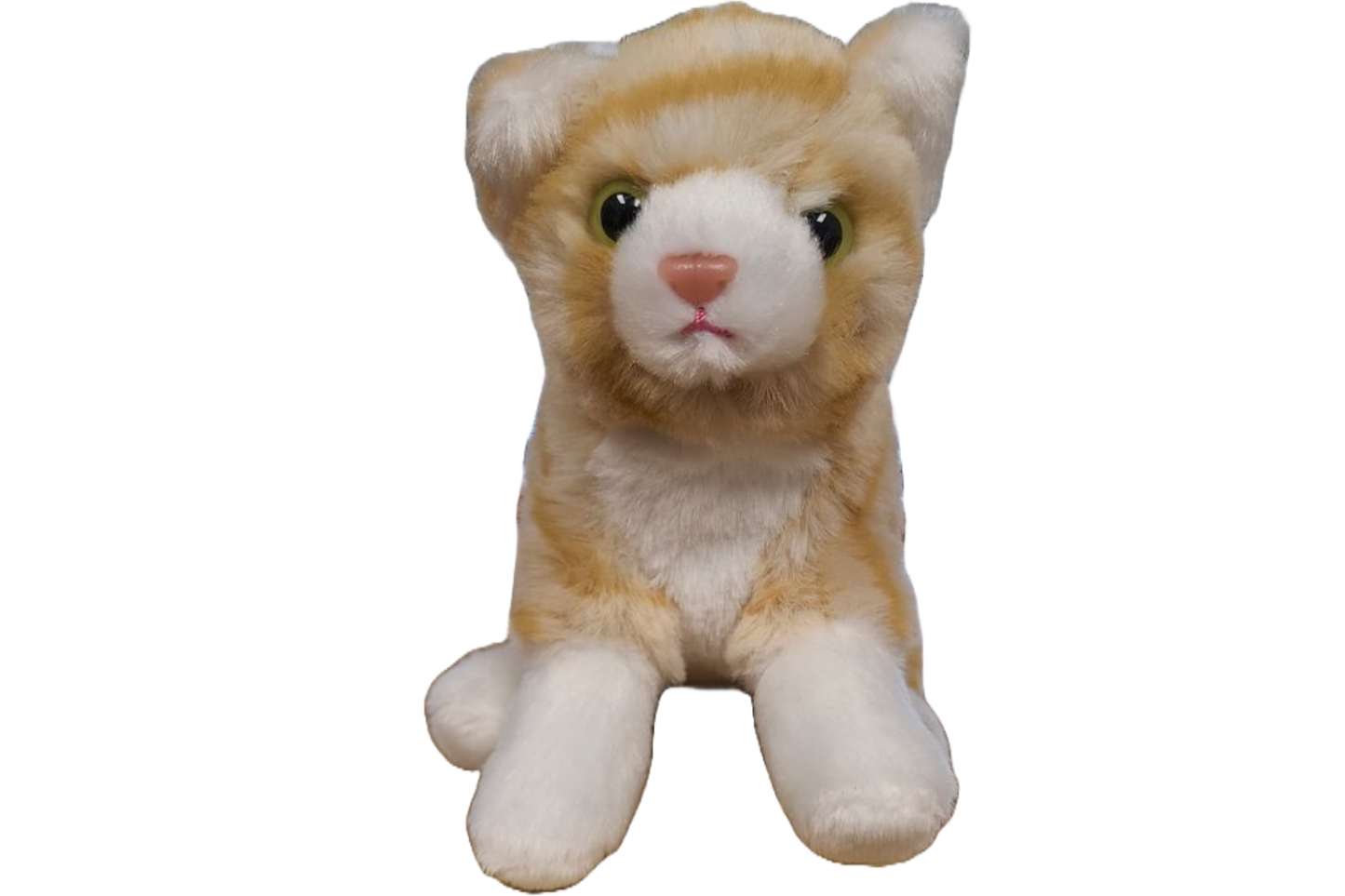 Canned Orange Tabby Cat | Stuffed Animal Cat Plush w/Jokes