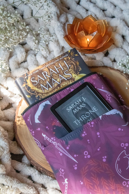 Book / Tablet Sleeve | Maroon Magic