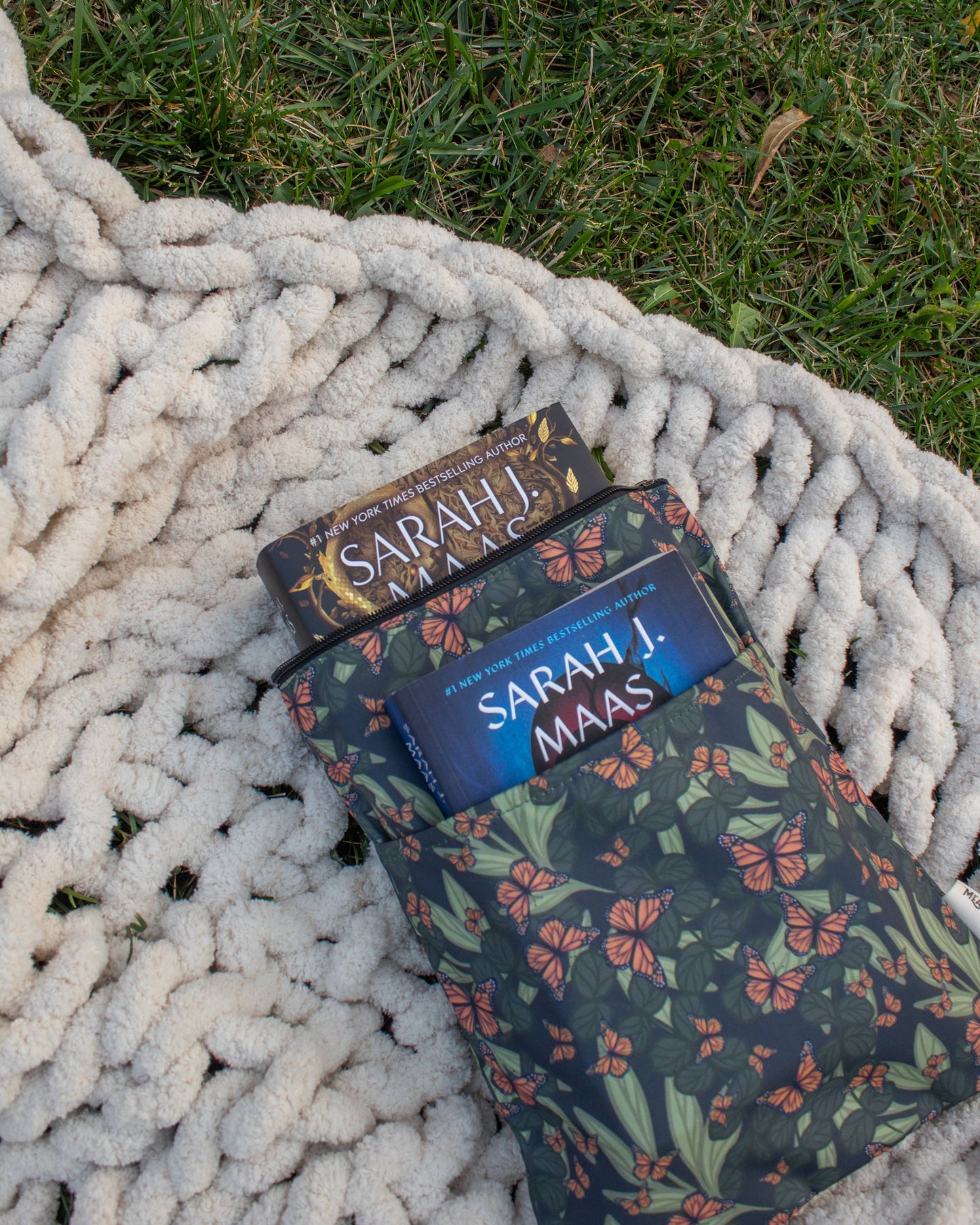 Book / Tablet Sleeve | Butterfly Garden