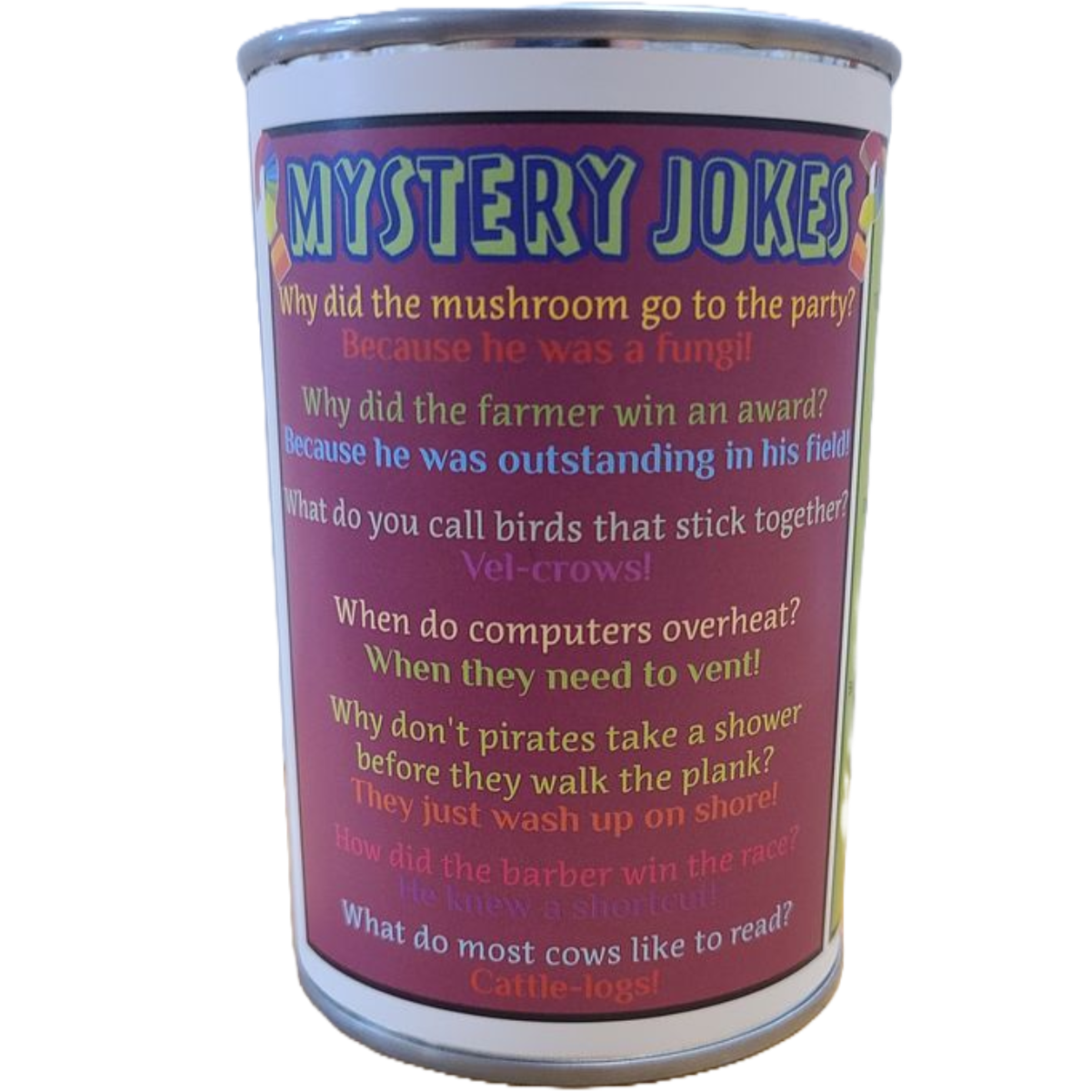 Canned Mystery | Unknown Random Plush w/Jokes | Fun Surprise