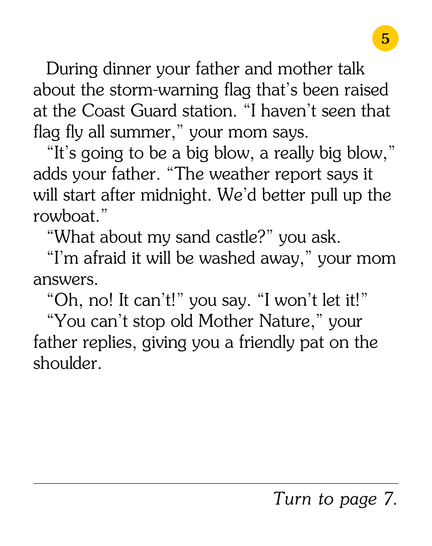 Sand Castle, Children's Book