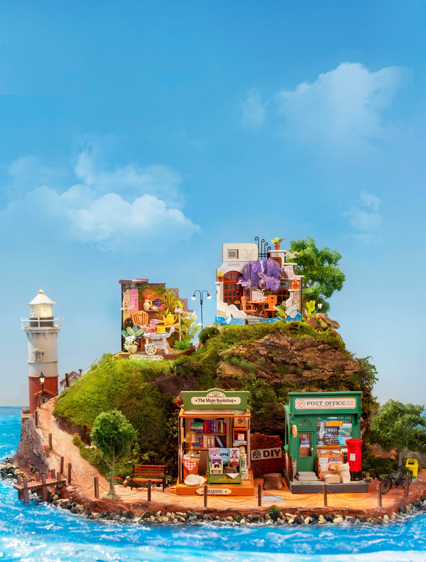 DIY Miniature House Kit: The Muse Bookshop